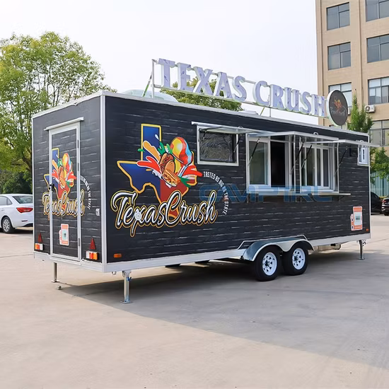 Flatbed Full Trailer with LED Taillight on Sale (SWT-FTT127)